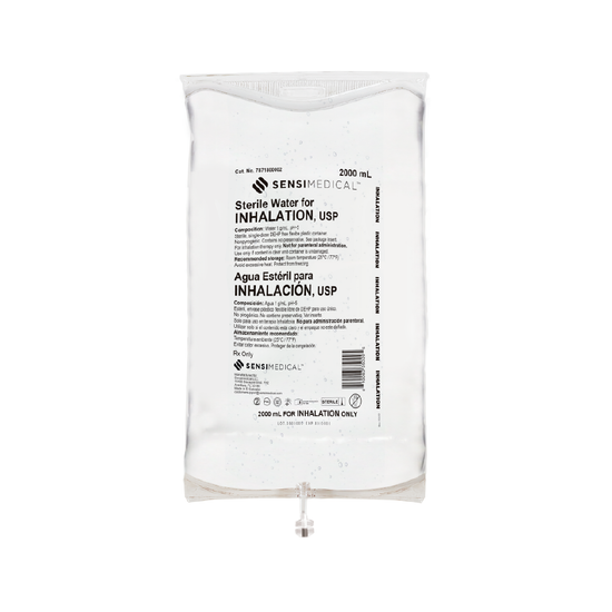 Sensimedical Sterile Water for Inhalation,  USP  2000mL  bag