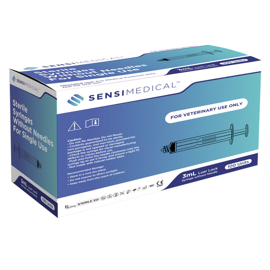 Syringe 3mL Luer Lock without Needle