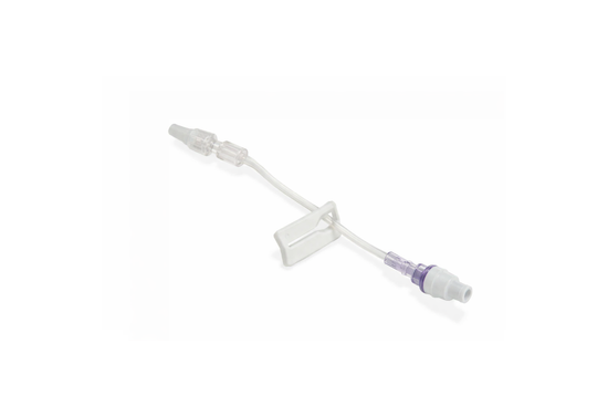 Macro Bore Extension Set, 7 in, Needle-Free Connector