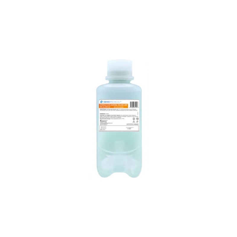 Sensimedical Sterile 0.9% Normal Saline for Irrigation, USP  — 500 mL Bottle