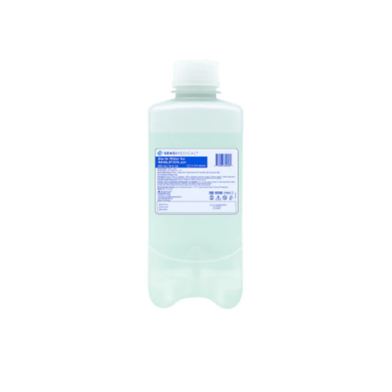Sensimedical Sterile Water for Inhalation, USP — 1000 mL Bottle (Pourable)