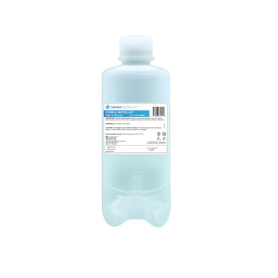 Sensimedical Sterile Water for Irrigation, USP — 1000 mL Bottle
