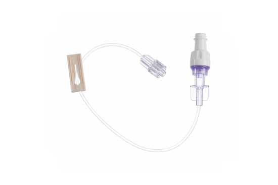 Straight-Type Extension Set, 8 in, Opaque, 0.43 mL