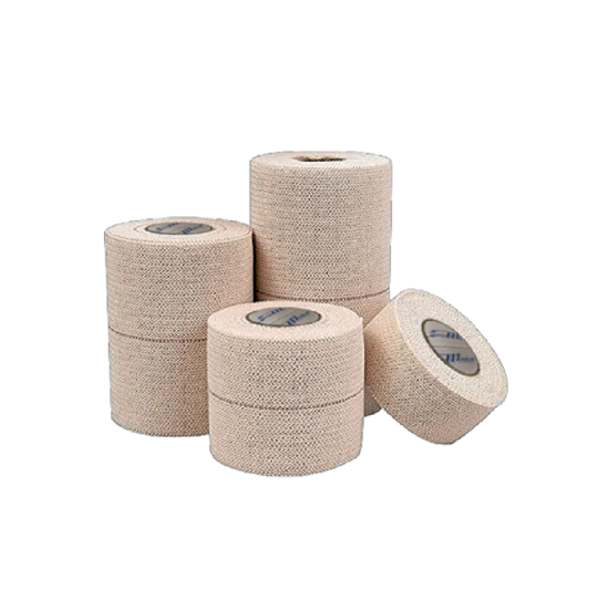 Cotton Elastic Cloth Tape 4 in X 2.5 yds. (4.3 yds. stretched) /  10cm x 2.2m (4m stretched)