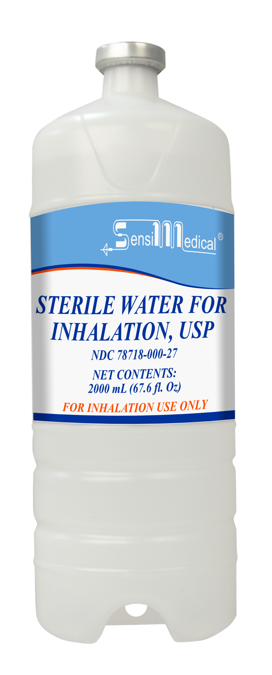 WATER FOR INHALATION 2000mL Bottle